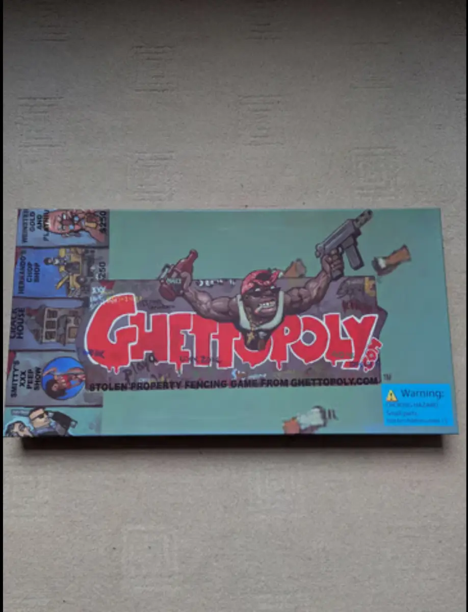 Ghettopoly board game