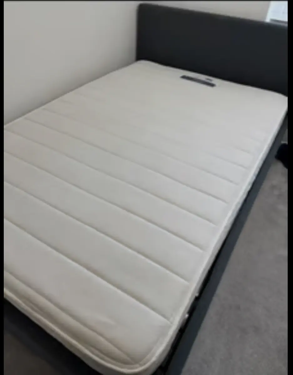 Small double bed