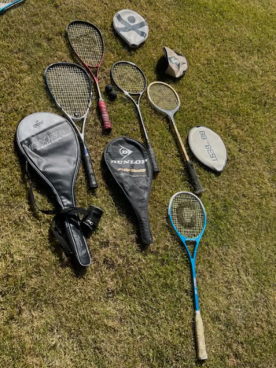 sports equipment Tennis, squash, badminton, table